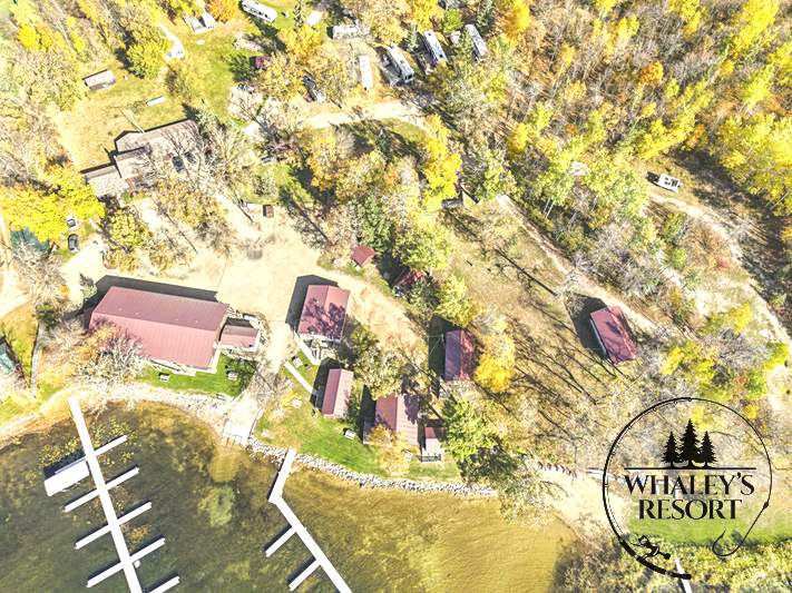 Photo of Whaley's Resort in Northern Minnesota.