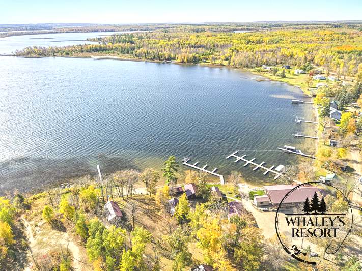 Photo of Whaley's Resort in Northern Minnesota.