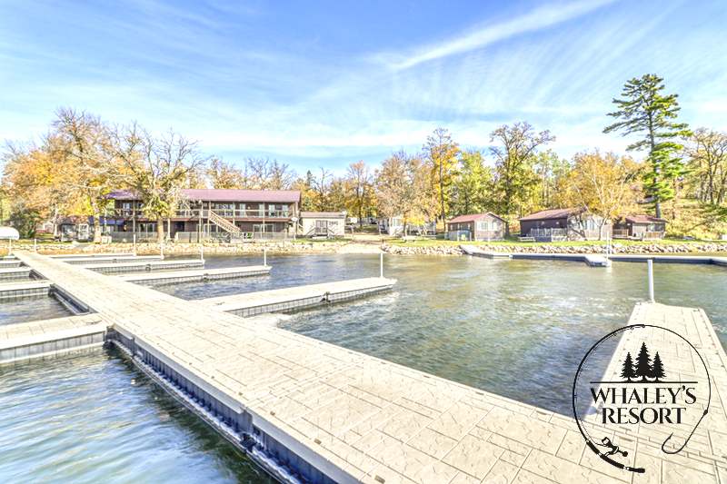Photo of Whaley's Resort in Northern Minnesota.