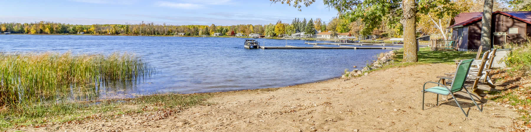 Enjoy water activities at Whaley's Resort in Northern Minnesota.