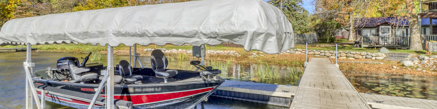 Great fishing at Whaley's Resort in Northern Minnesota.