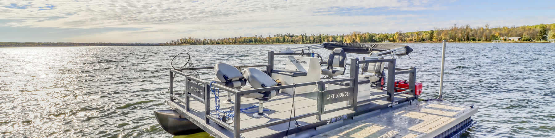 Rent boats and pontoons at Whaley's Resort in Northern Minnesota.